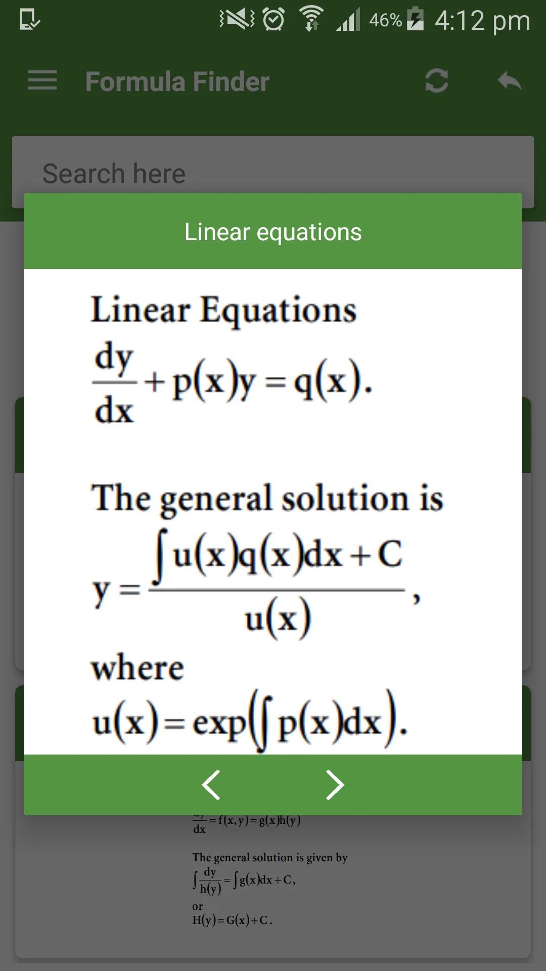 Formula Finder | Indus Appstore | Screenshot