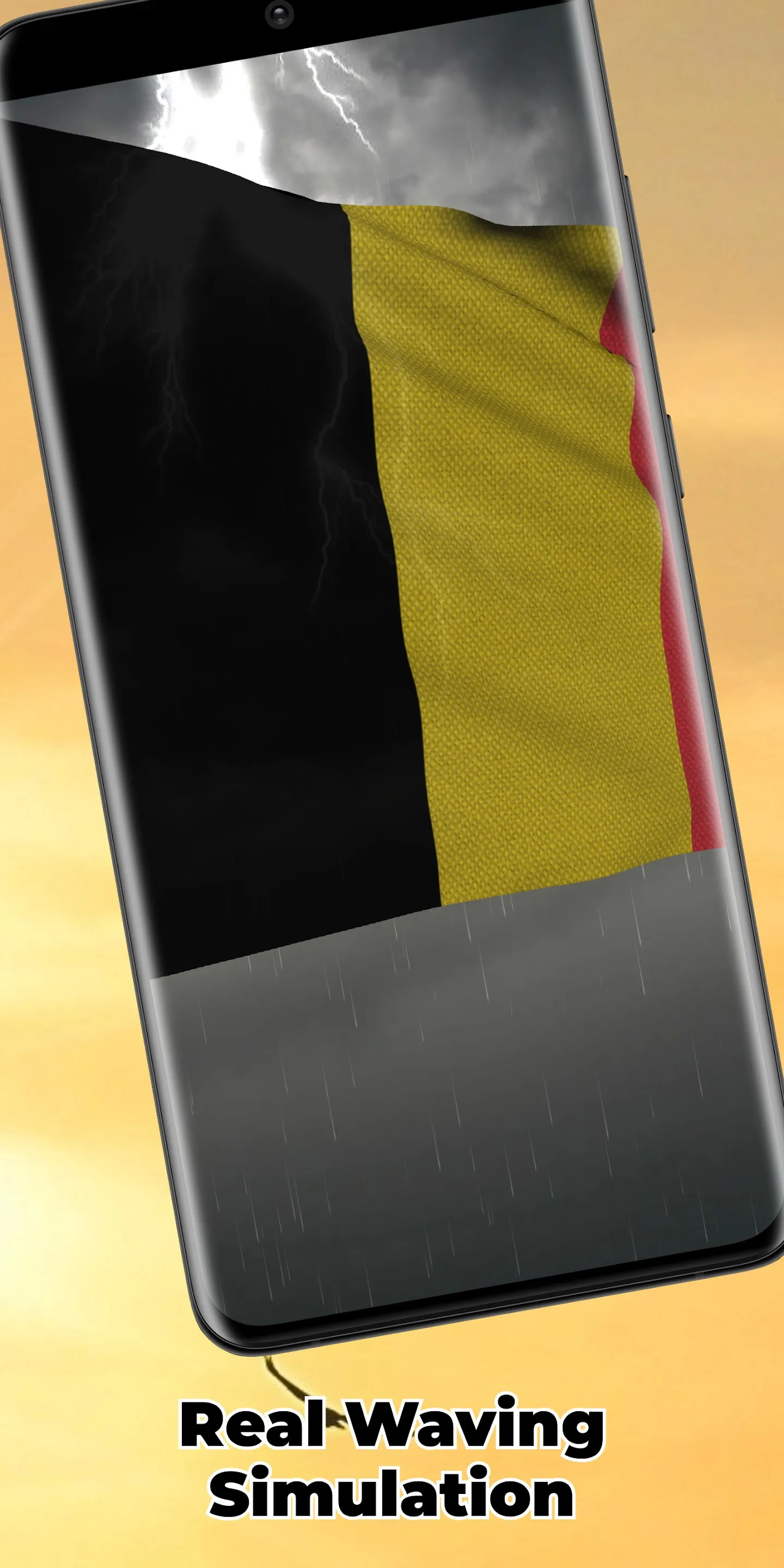 Belgium Flag Live Wallpaper | Indus Appstore | Screenshot