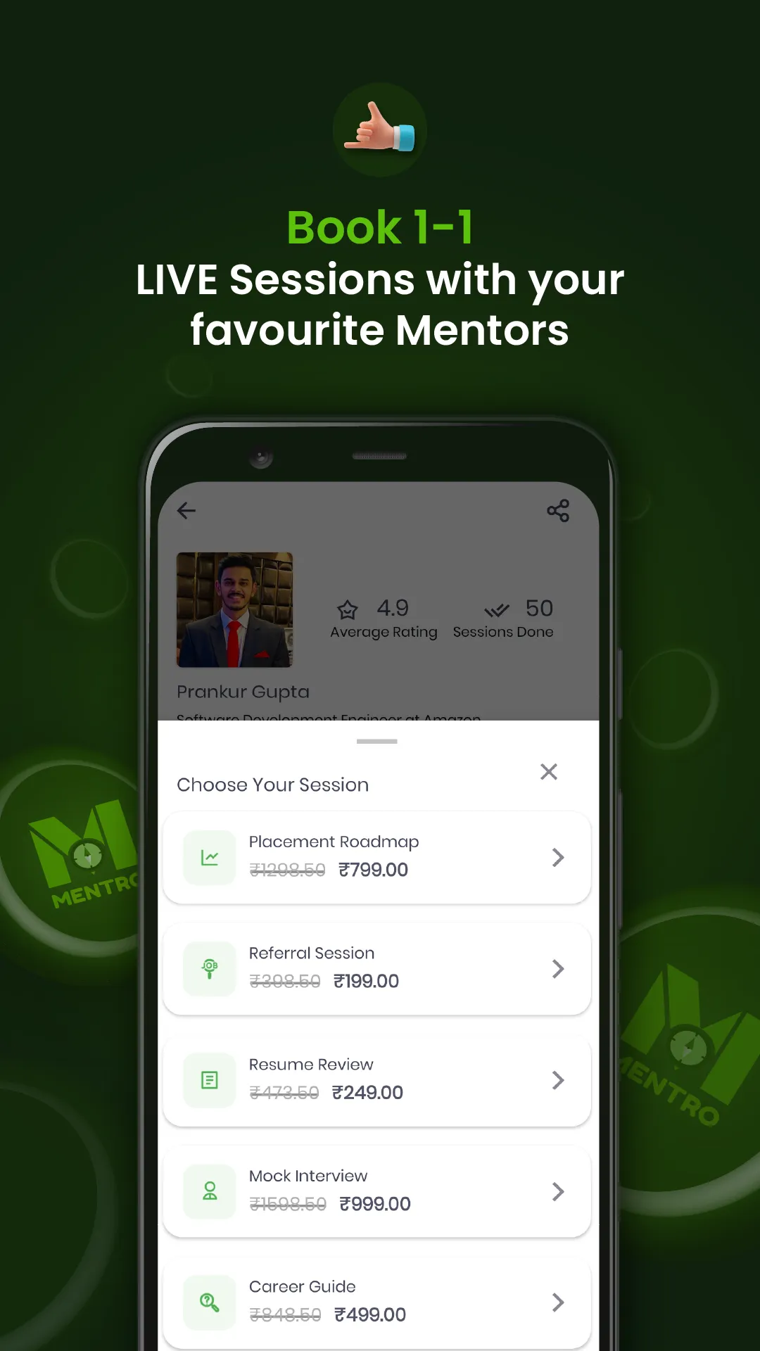 Mentro - Learn with Mentors | Indus Appstore | Screenshot