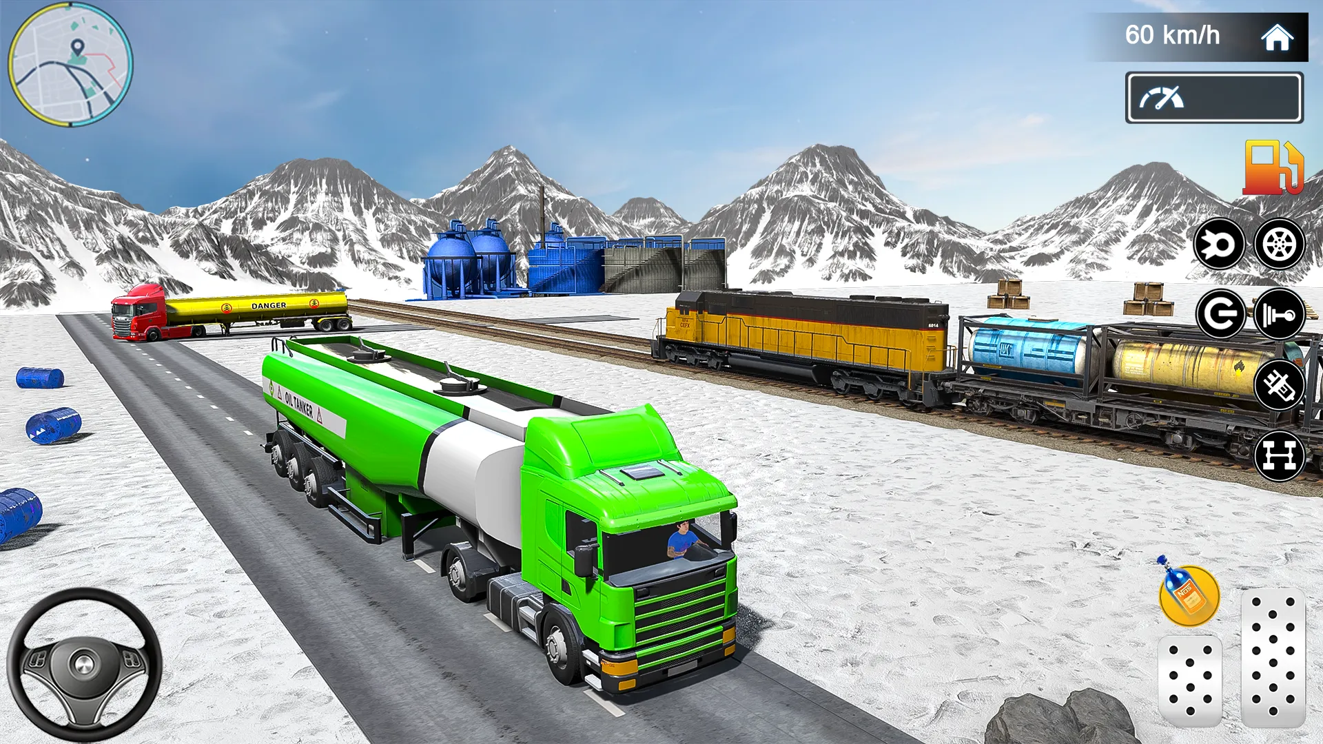 Offroad Oil Tanker 3D Game | Indus Appstore | Screenshot