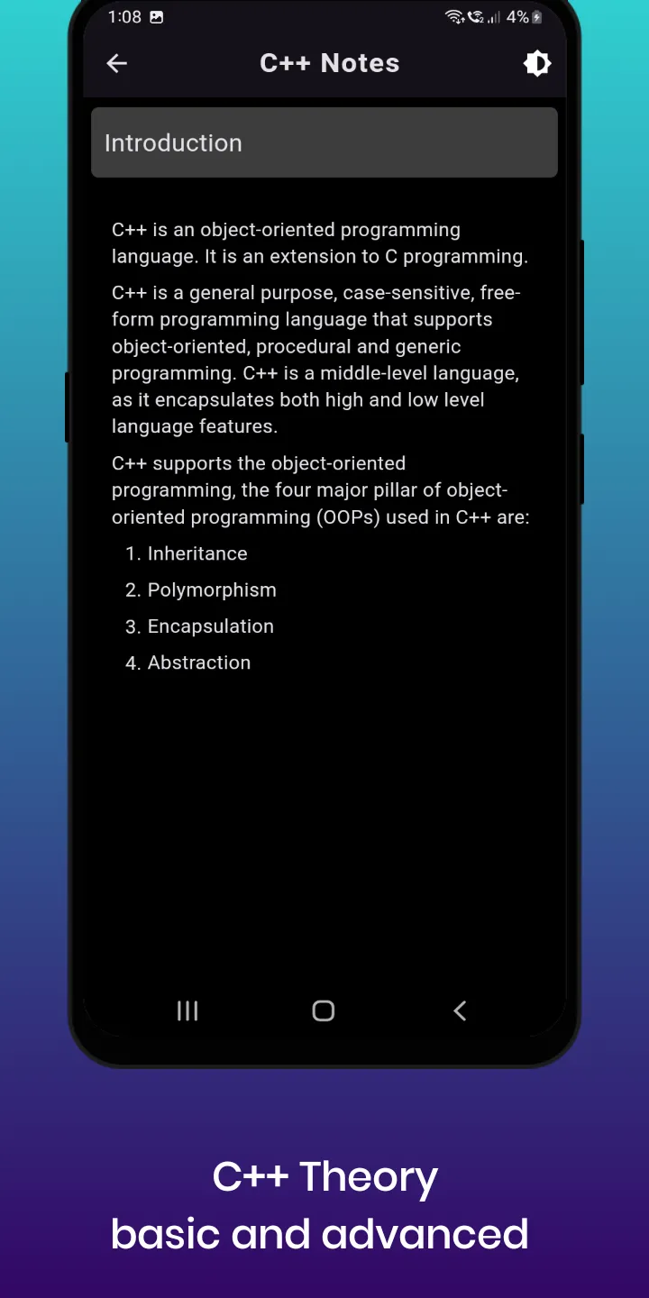 C++ Notes | Indus Appstore | Screenshot