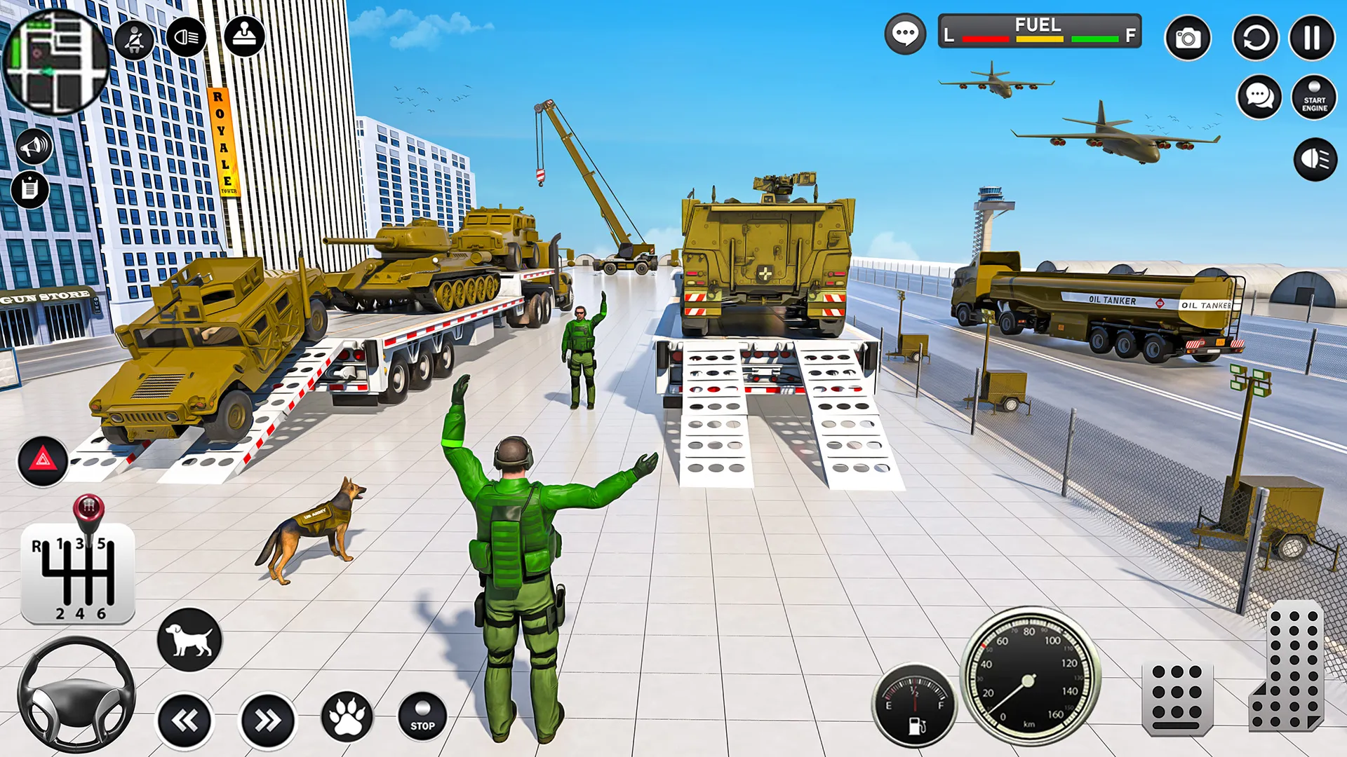 Army Vehicle:Truck Transporter | Indus Appstore | Screenshot