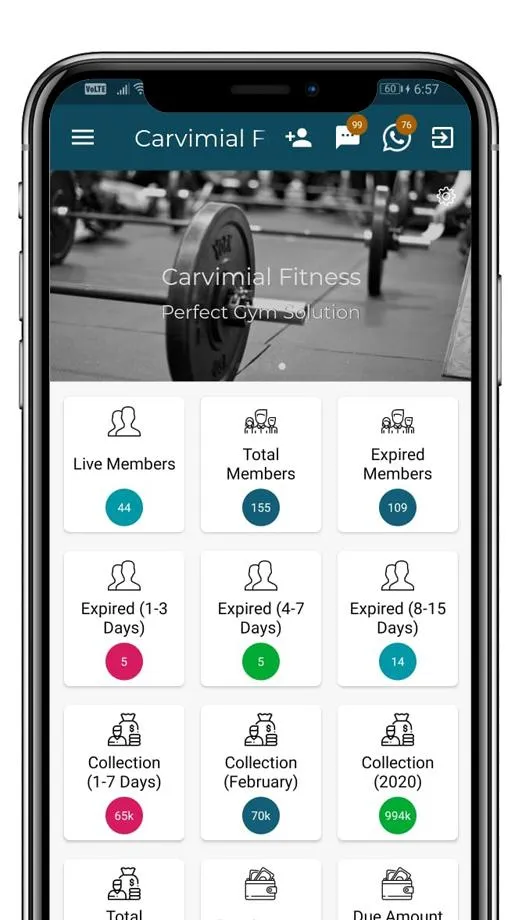 Carvimial Fitness | Indus Appstore | Screenshot