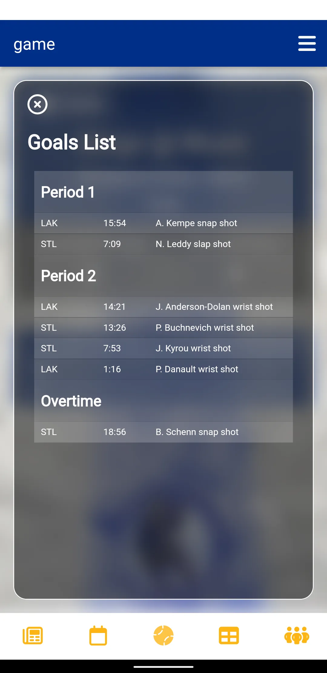 St. Louis Hockey | Indus Appstore | Screenshot