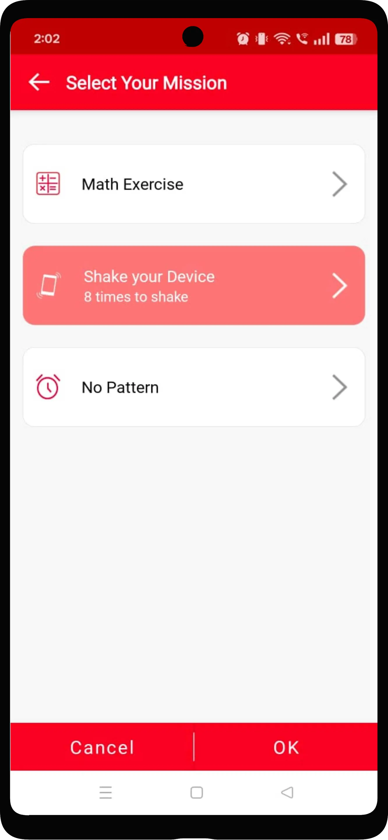 Hard Alarm Clock: Mission | Indus Appstore | Screenshot