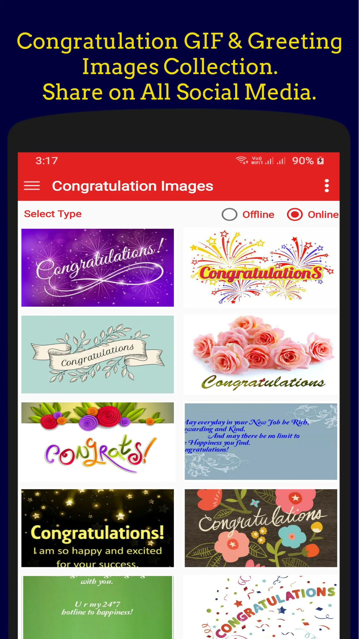 Congratulation GIF Collection | Indus Appstore | Screenshot