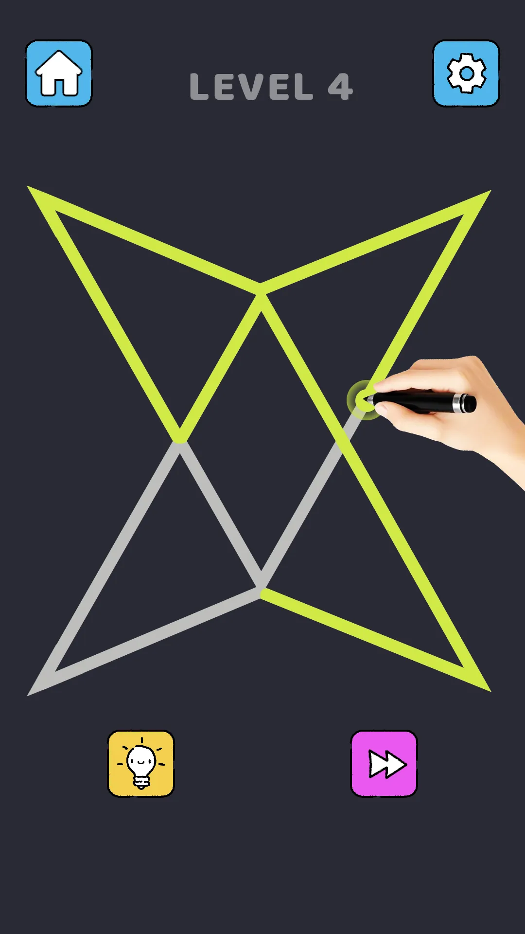 Single Line Puzzle Drawing | Indus Appstore | Screenshot