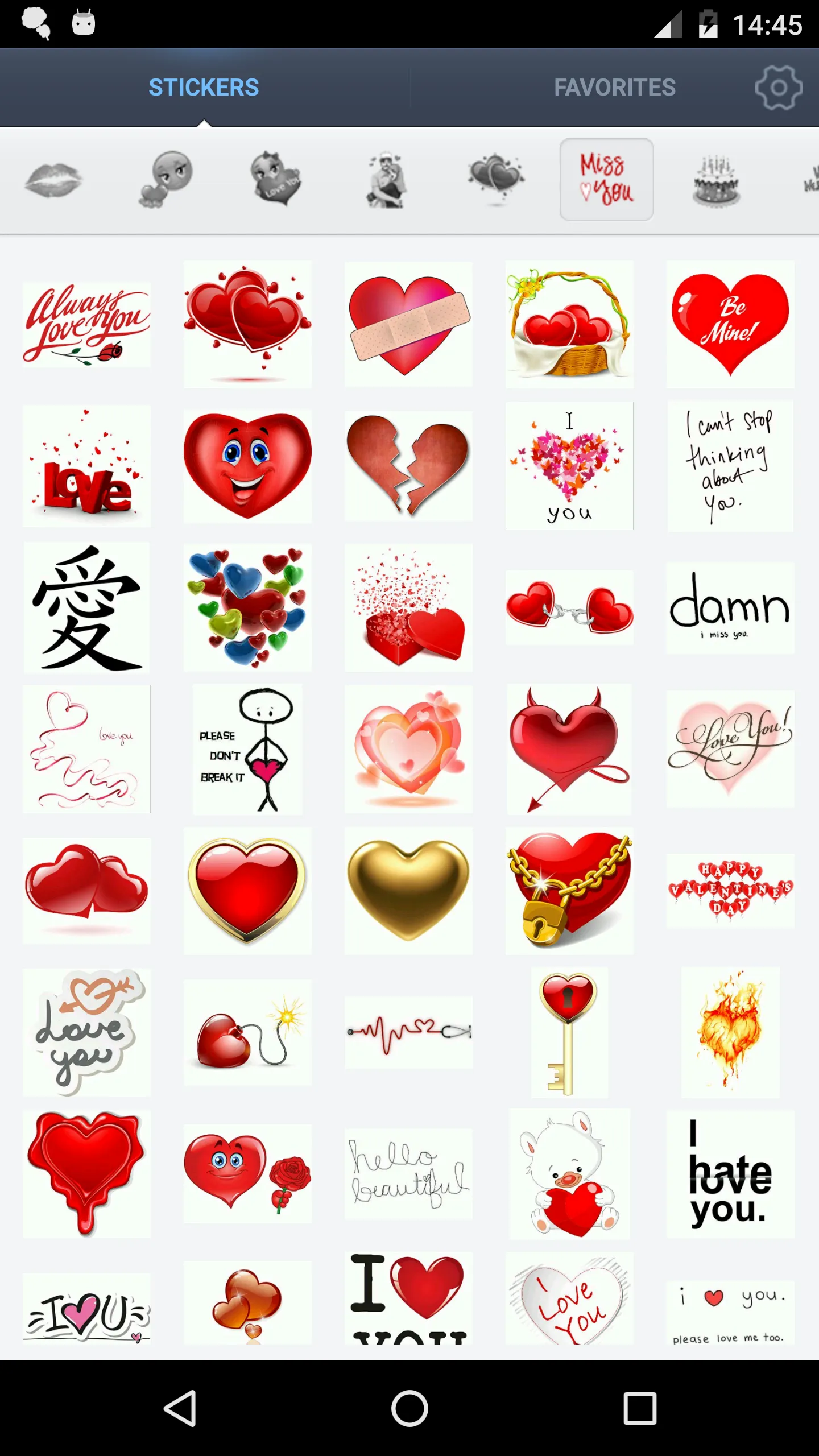 Love Sticker | Indus Appstore | Screenshot