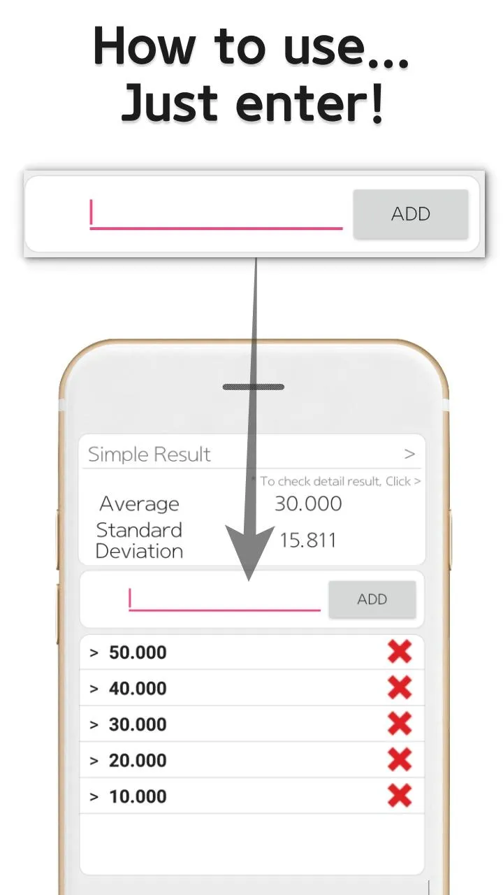 Average Standard Deviation Cal | Indus Appstore | Screenshot