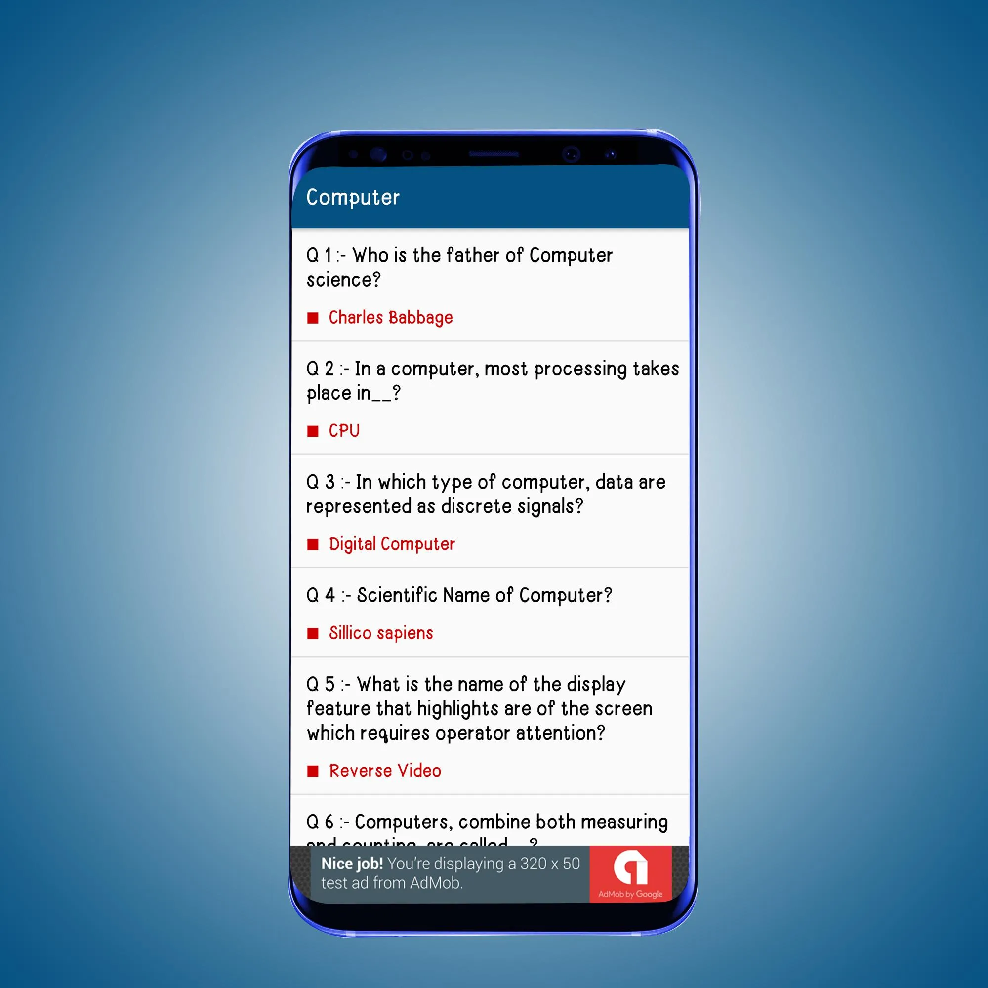 All Exams GK In English | Indus Appstore | Screenshot