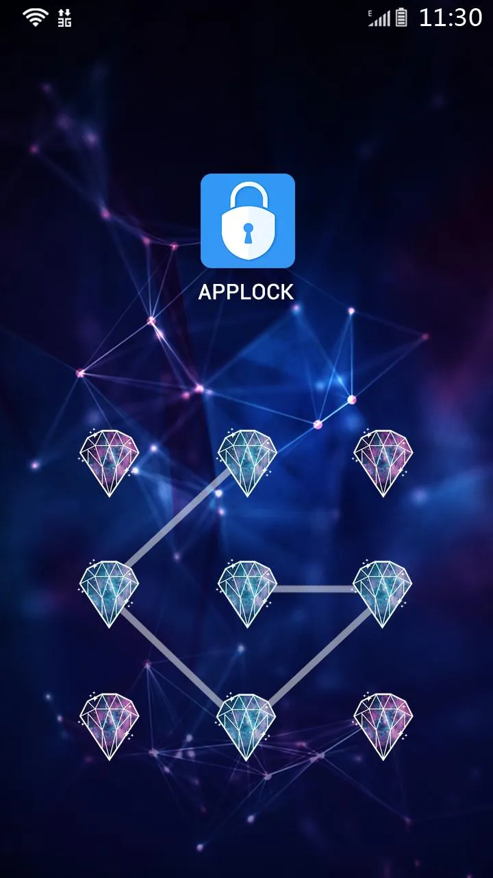 AppLock Theme Stars | Indus Appstore | Screenshot