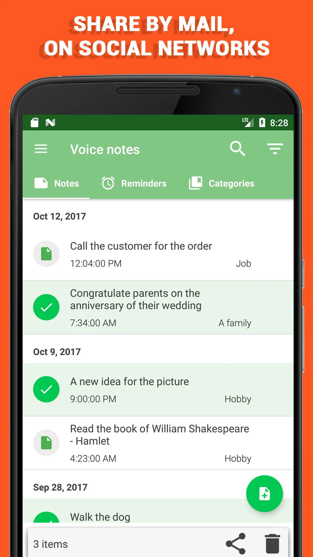 Voice notes | Indus Appstore | Screenshot