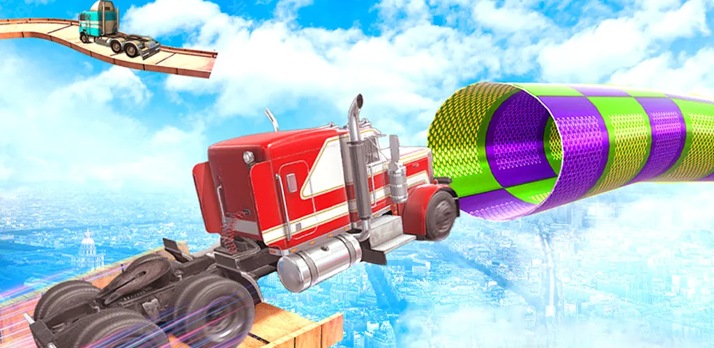 Truck Stunt Game – Truck Games | Indus Appstore | Screenshot