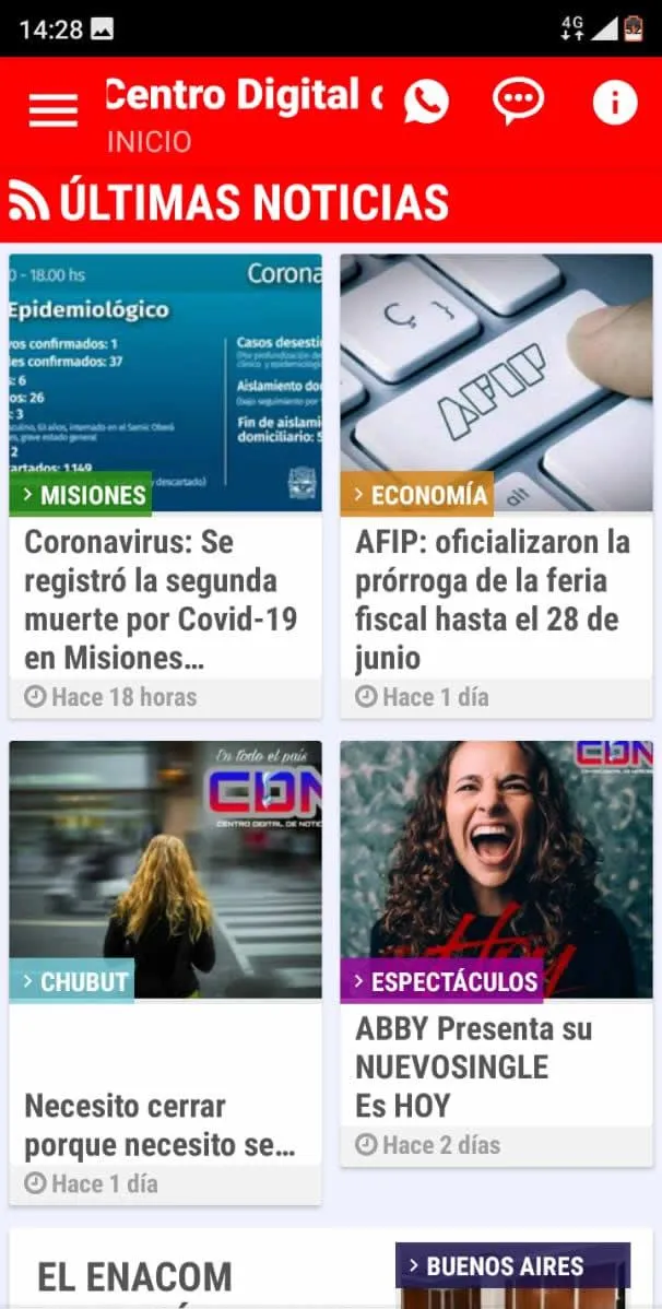 CDN Centro Digital de Noticias | Indus Appstore | Screenshot