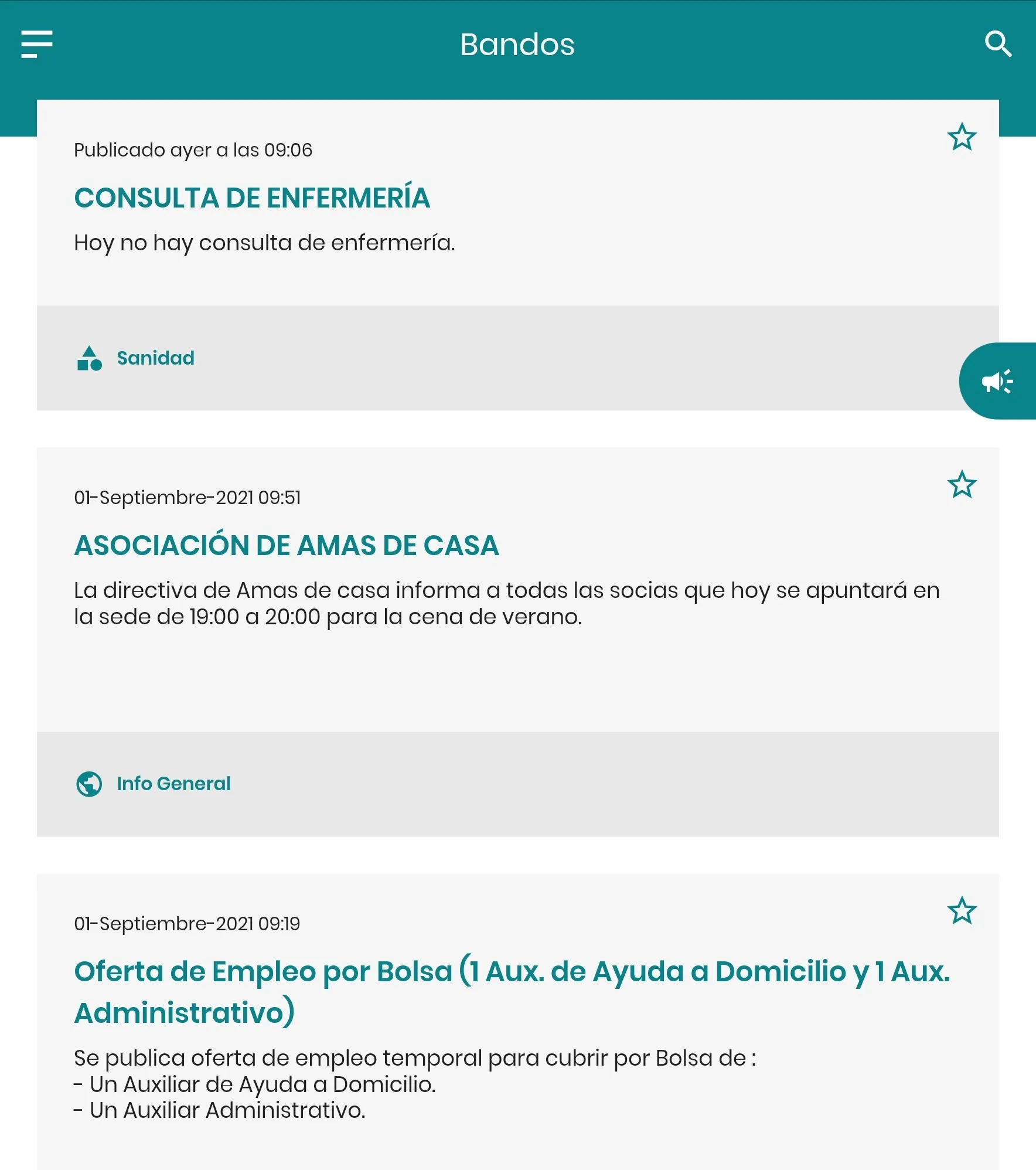 Saucedilla Informa | Indus Appstore | Screenshot