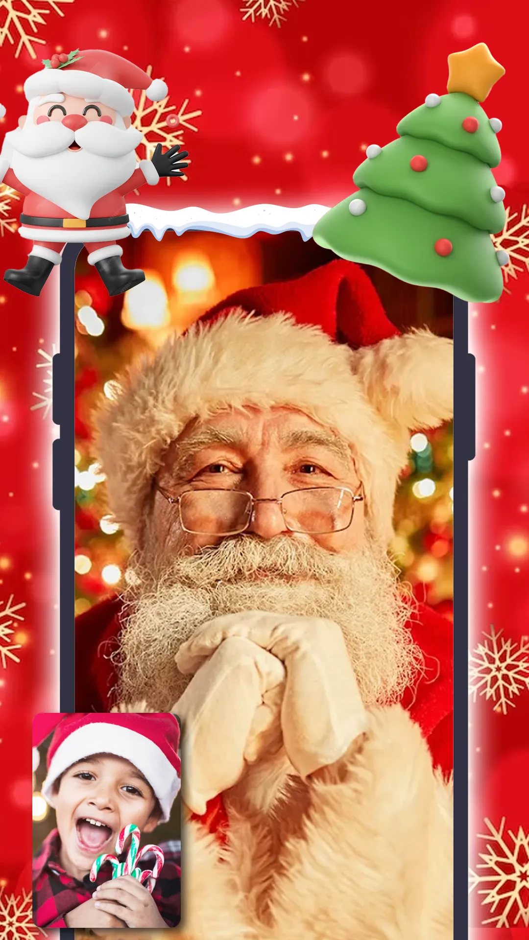 Santa Troll Call: Fake Video | Indus Appstore | Screenshot