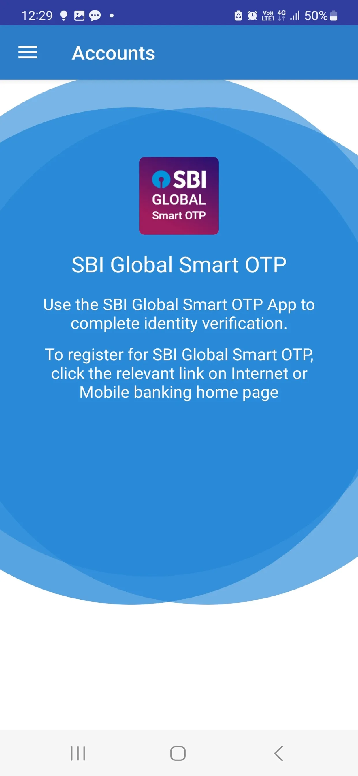 SBI Global Smart OTP | Indus Appstore | Screenshot