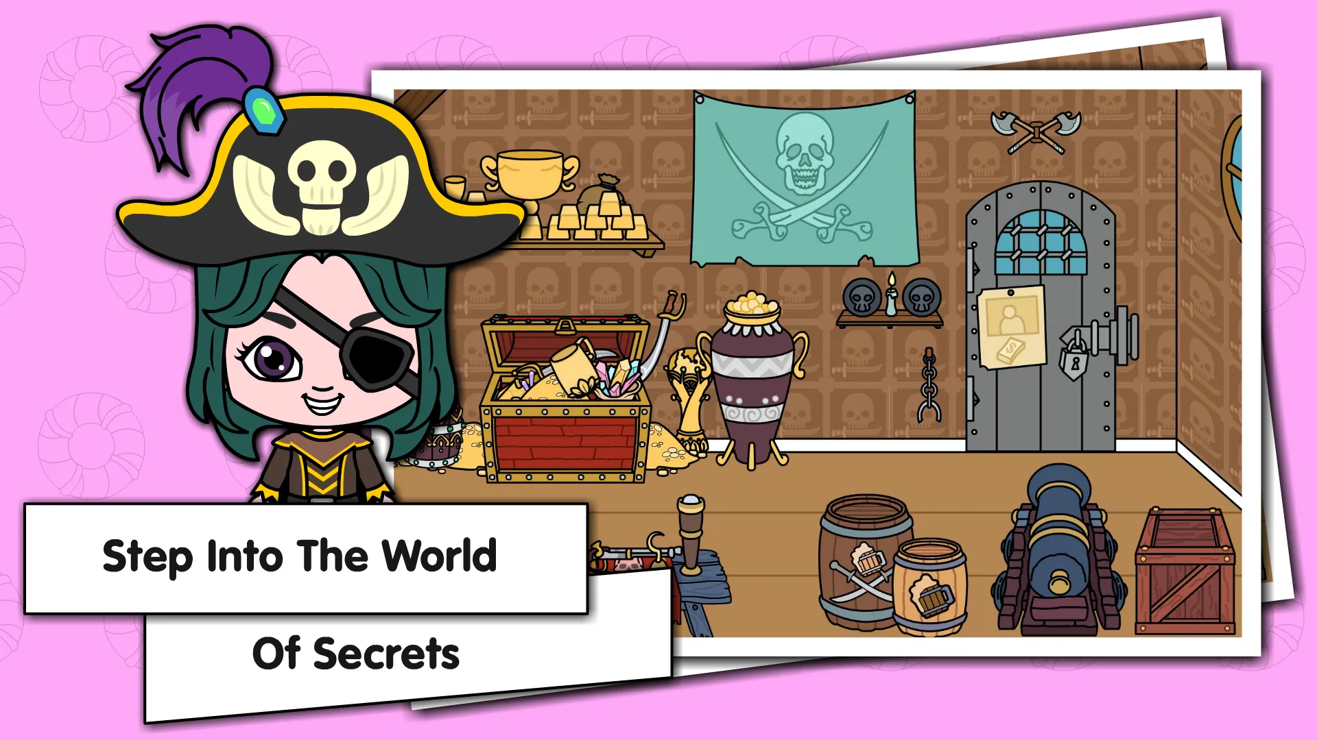 My Pirate Town: Treasure Games | Indus Appstore | Screenshot