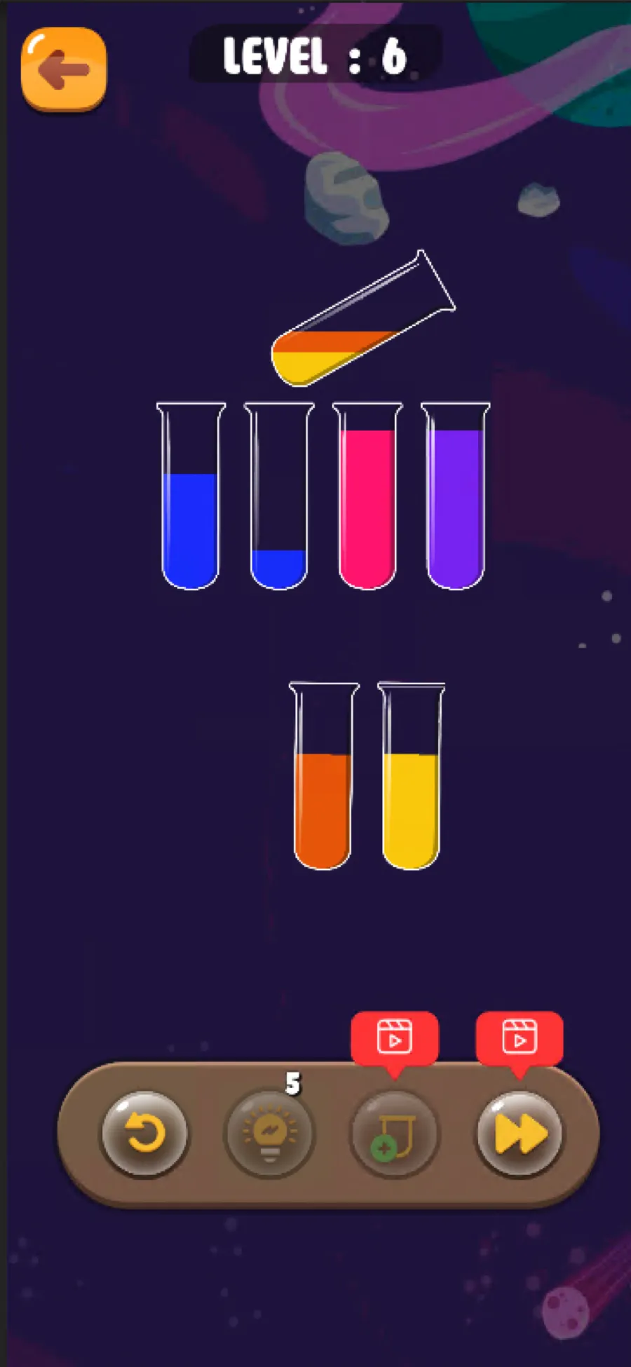 Colorful Water Sort | Indus Appstore | Screenshot