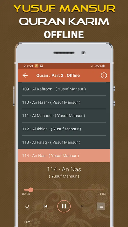 Quran Majeed Yusuf Mansur | Indus Appstore | Screenshot