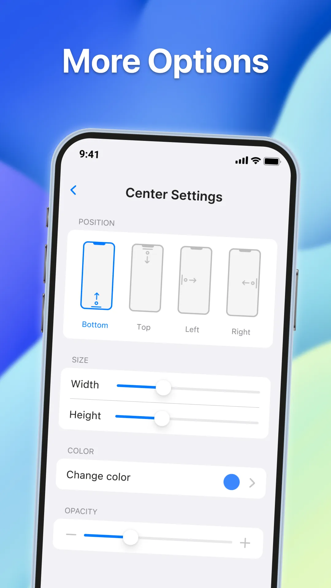 OS Control & Access Panel | Indus Appstore | Screenshot
