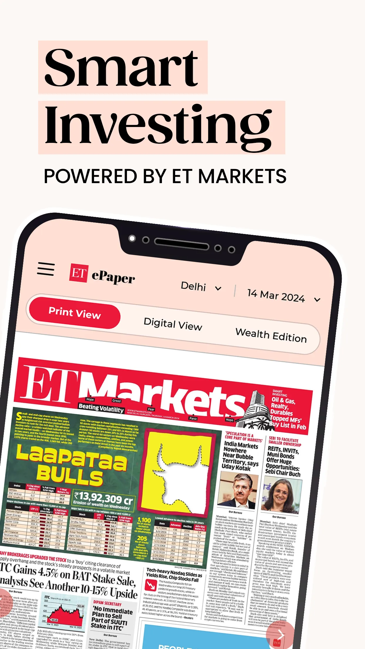 Economic Times Newspaper App | Indus Appstore | Screenshot
