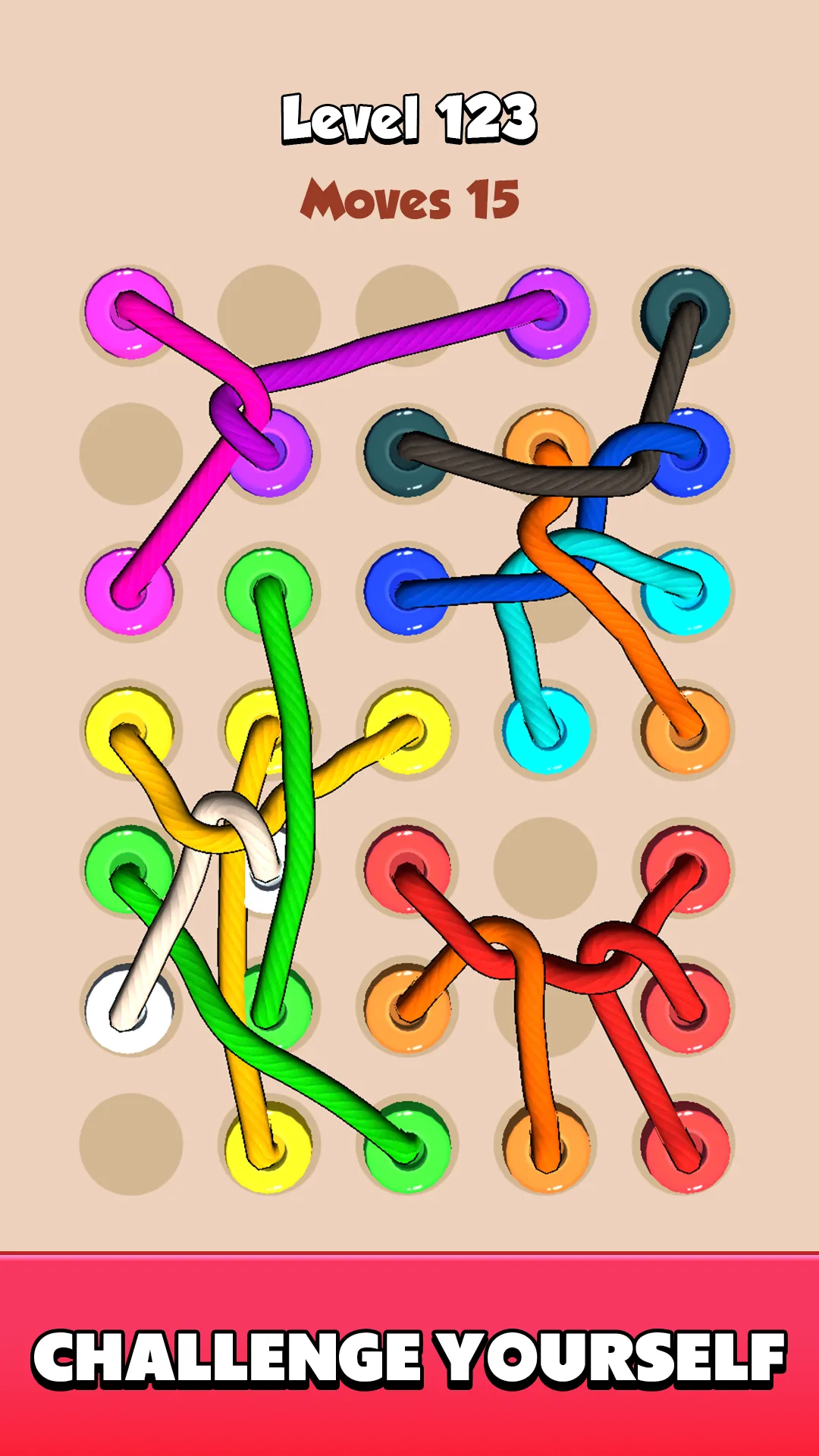 Color Tangled Rope 3D | Indus Appstore | Screenshot