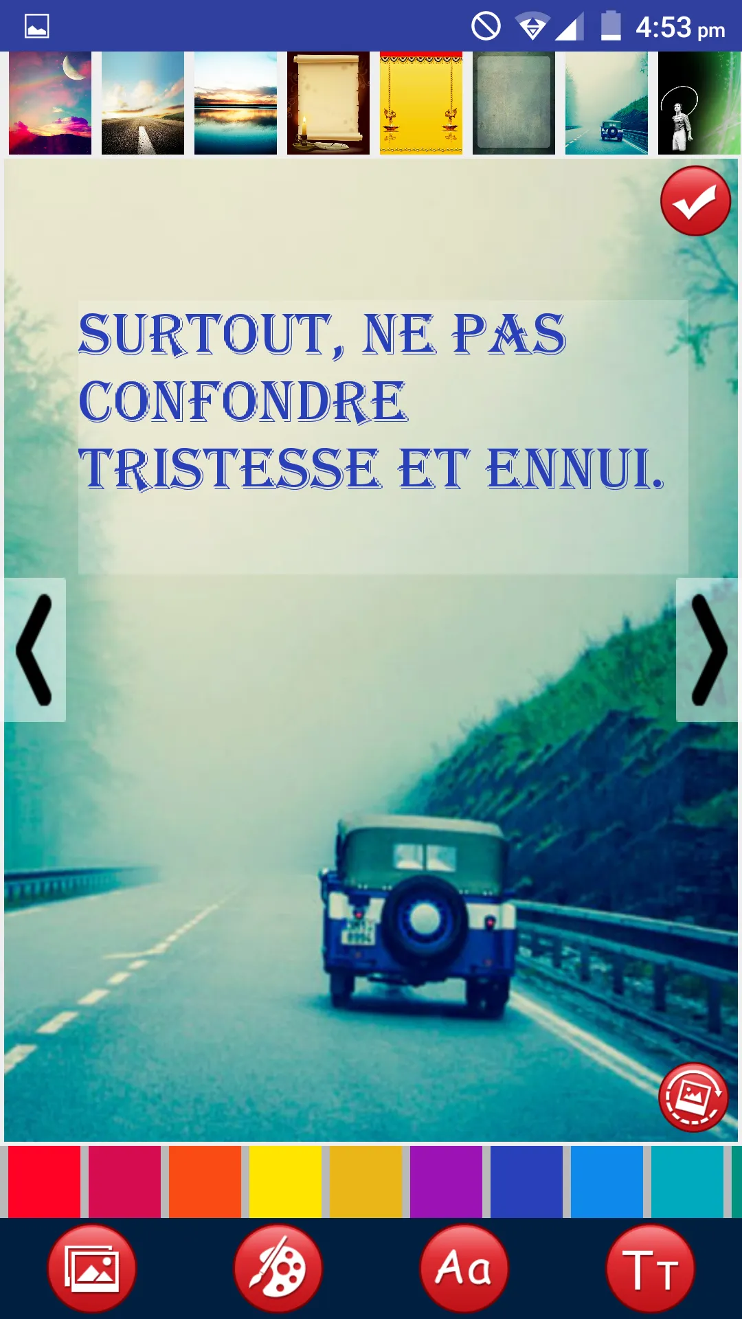 Triste vie & citations d’amour | Indus Appstore | Screenshot