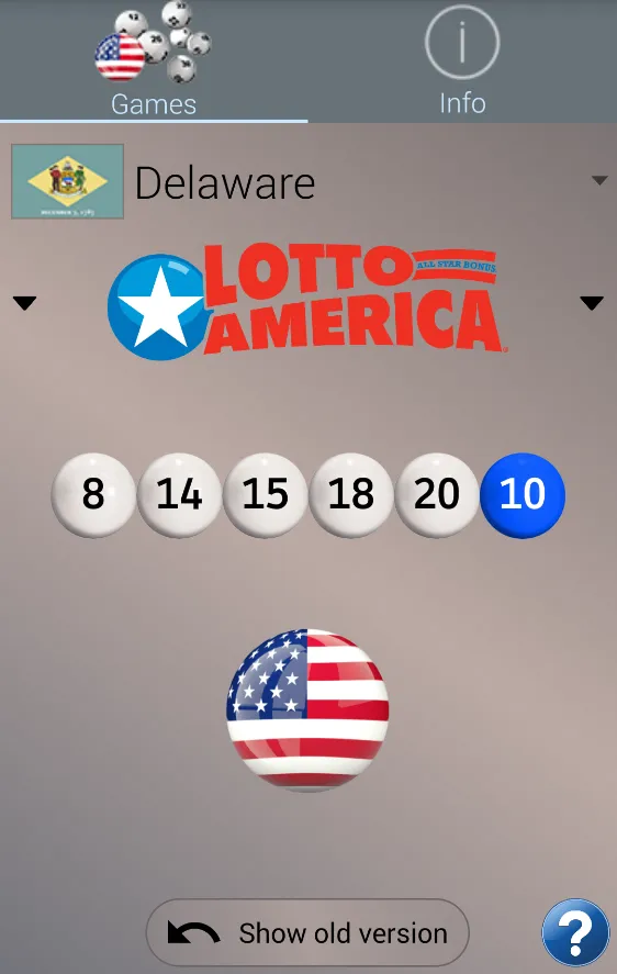 Lotto USA: Algorithm for Lotto | Indus Appstore | Screenshot