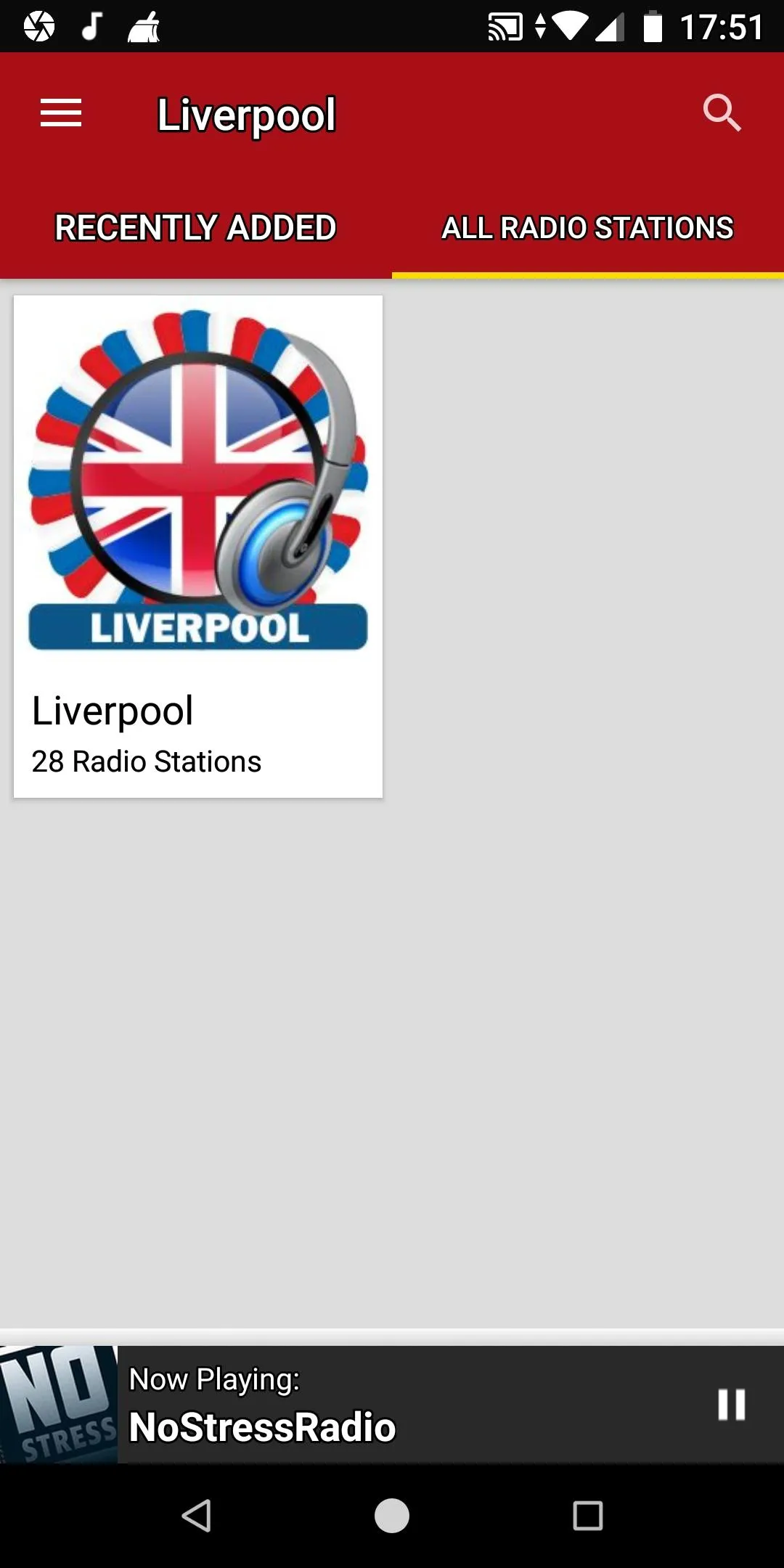 Liverpool Radio Stations - UK | Indus Appstore | Screenshot