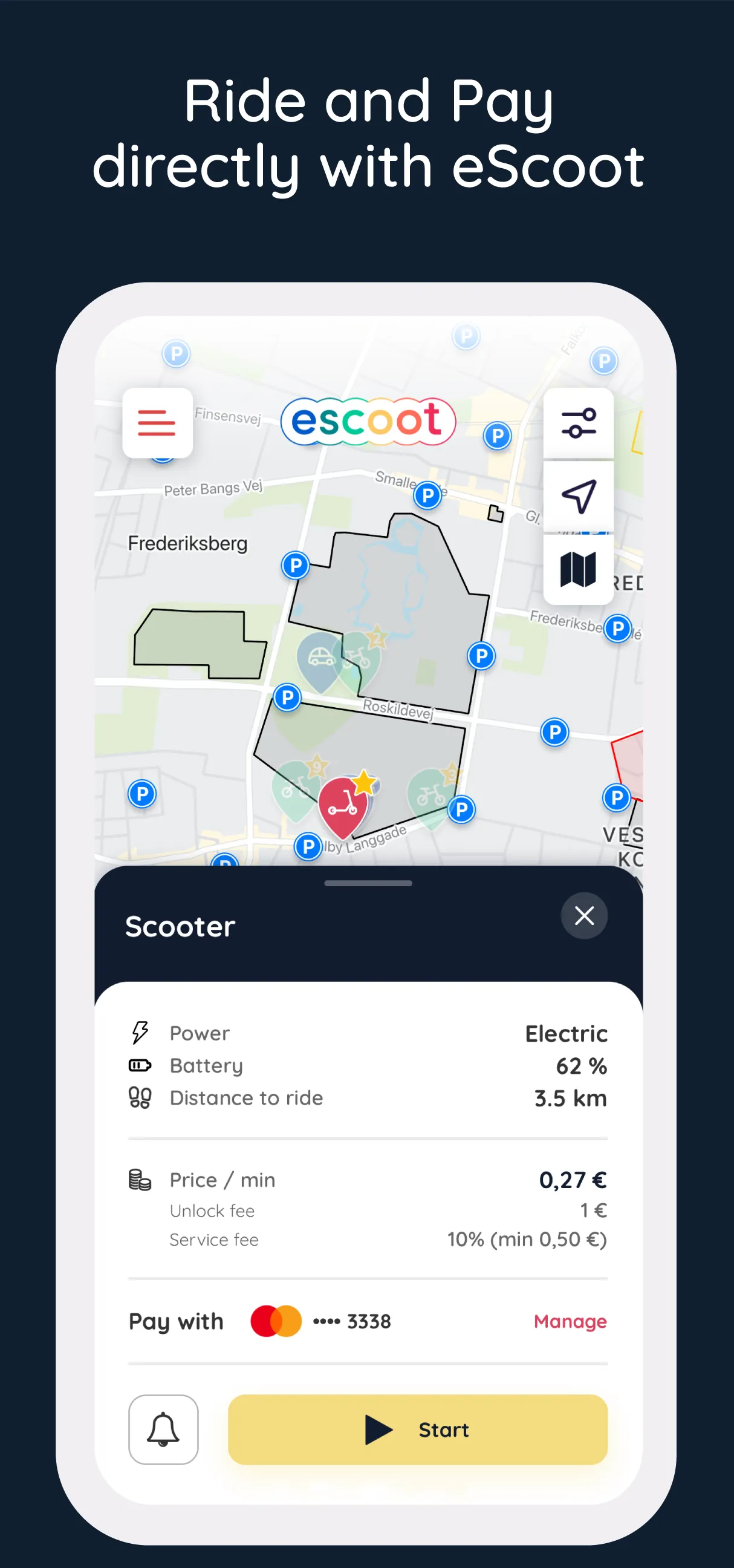 eScoot | e-scooters near you | Indus Appstore | Screenshot