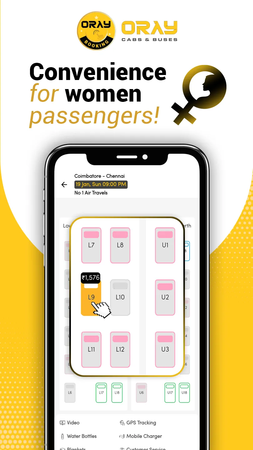 ORAY Booking - Cabs & Buses | Indus Appstore | Screenshot