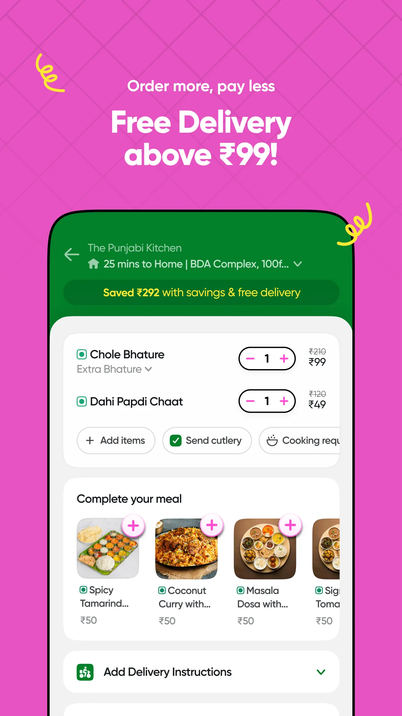 toing - Food Delivery | Indus Appstore | Screenshot