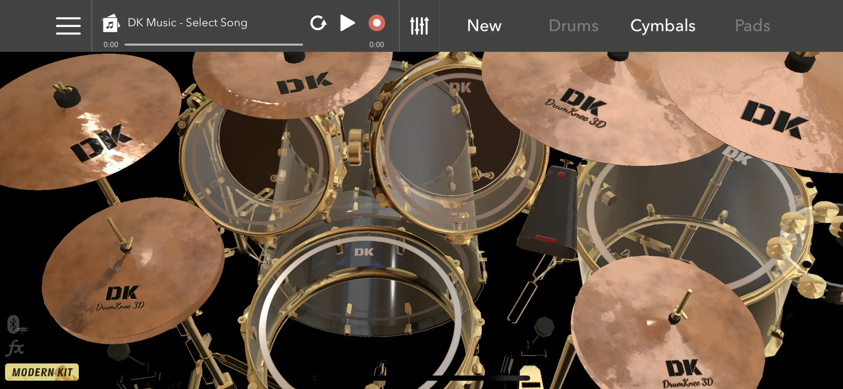 DrumKnee 3D Drums - Drum Set | Indus Appstore | Screenshot