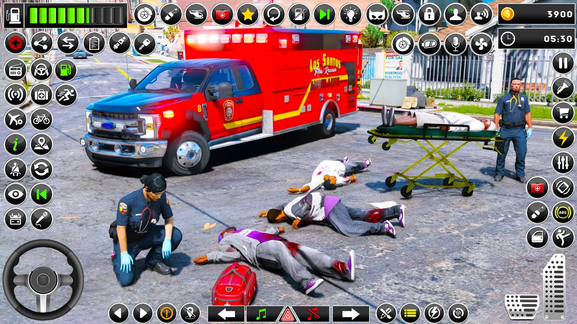 Ambulance Game: City Rescue 3D | Indus Appstore | Screenshot