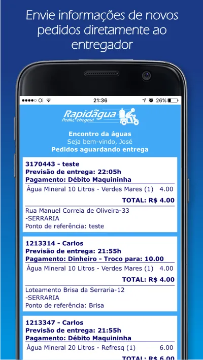 Rapidágua Distribuidor | Indus Appstore | Screenshot