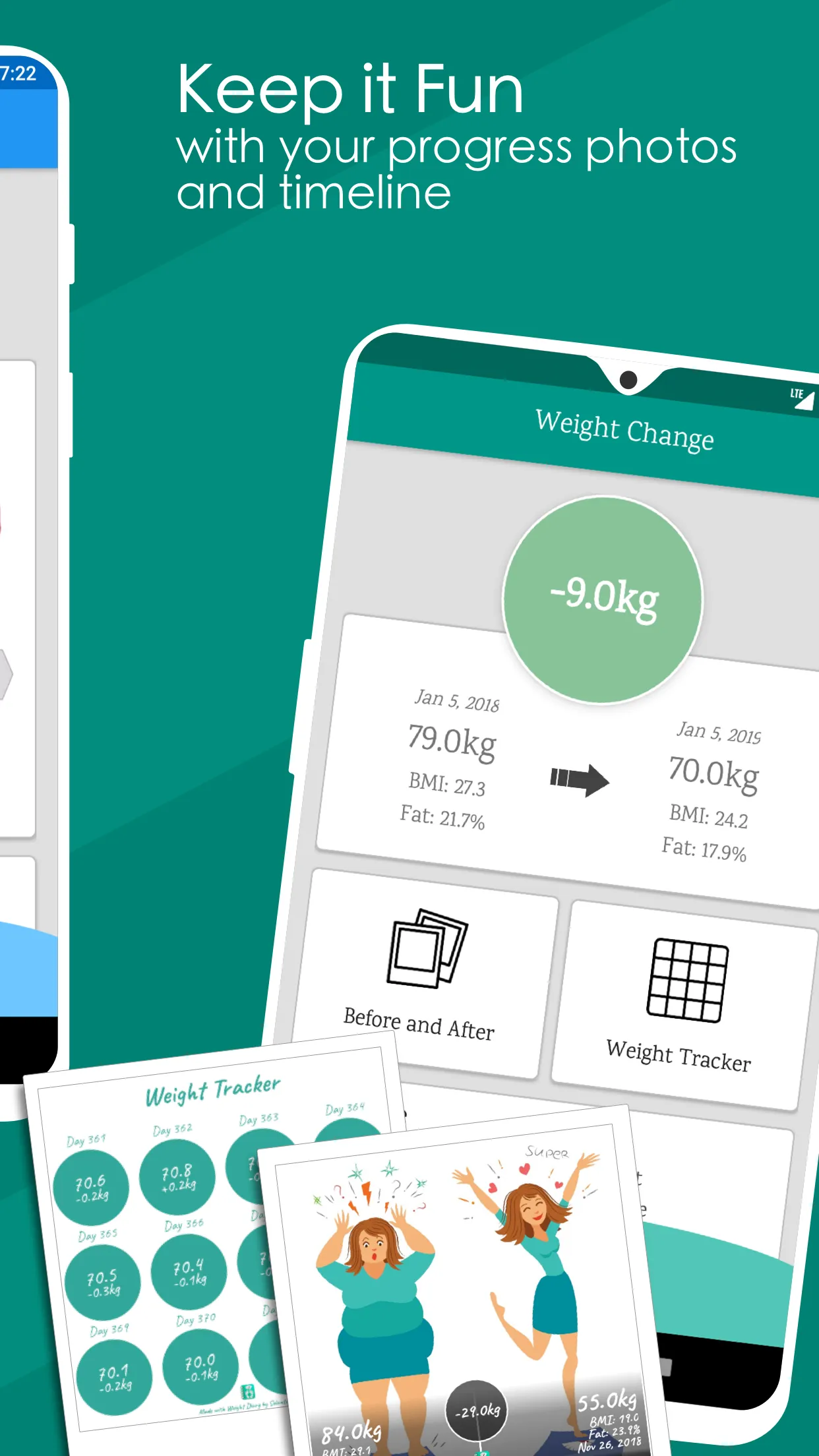 Weight Tracker Journal & Photo | Indus Appstore | Screenshot