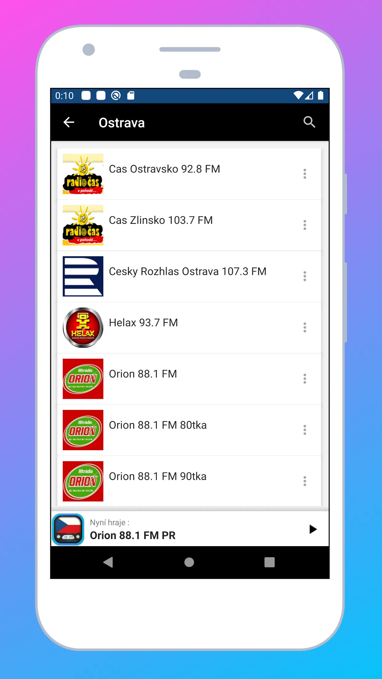 Radio Czech Republic + Czechia | Indus Appstore | Screenshot