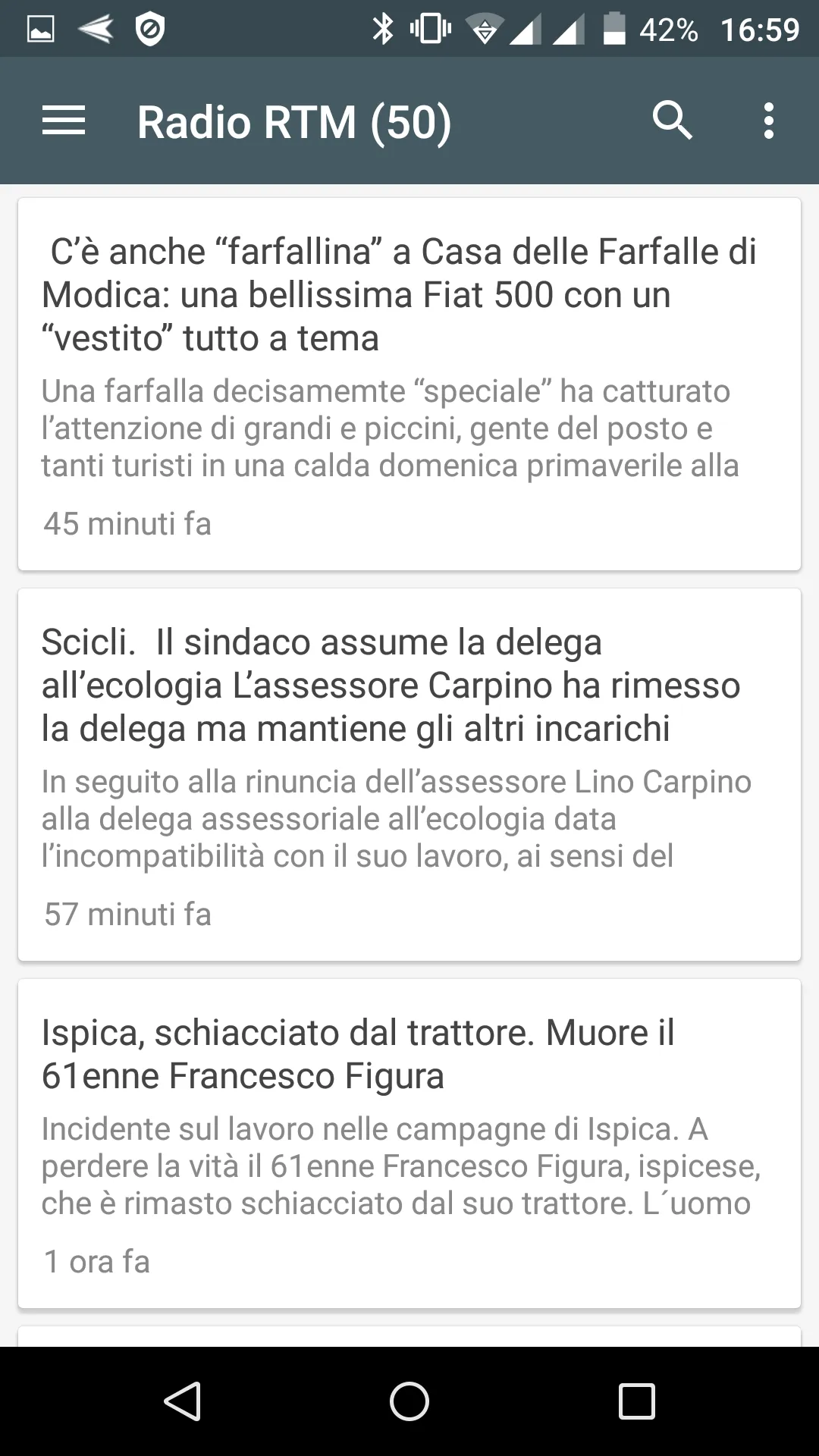 Modica notizie locali | Indus Appstore | Screenshot