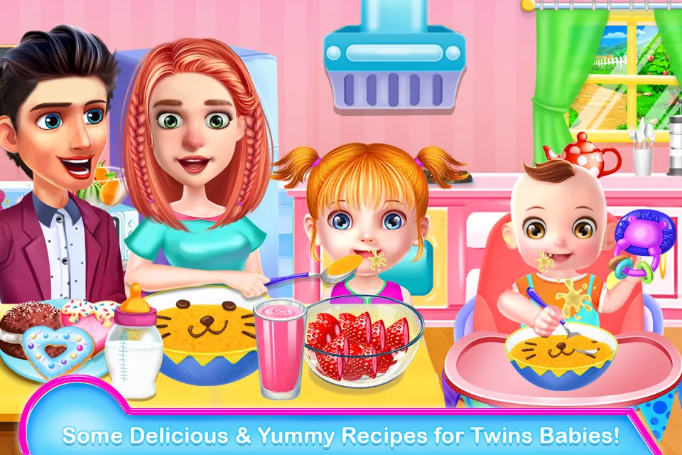 Twins Chic Baby Nursery Game | Indus Appstore | Screenshot