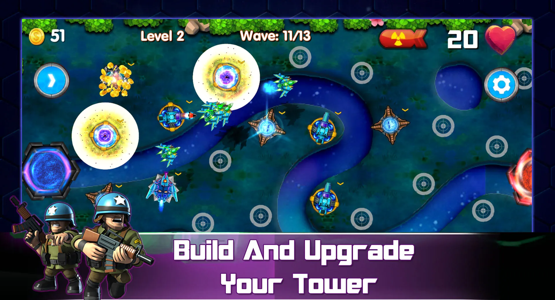 Tower Defense Zone | Indus Appstore | Screenshot