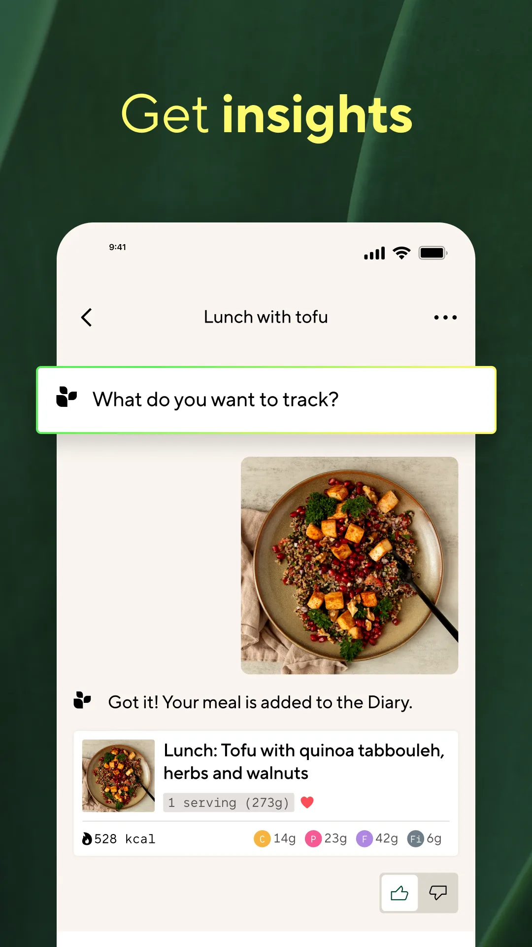 Lifesum: AI Calorie Tracker | Indus Appstore | Screenshot