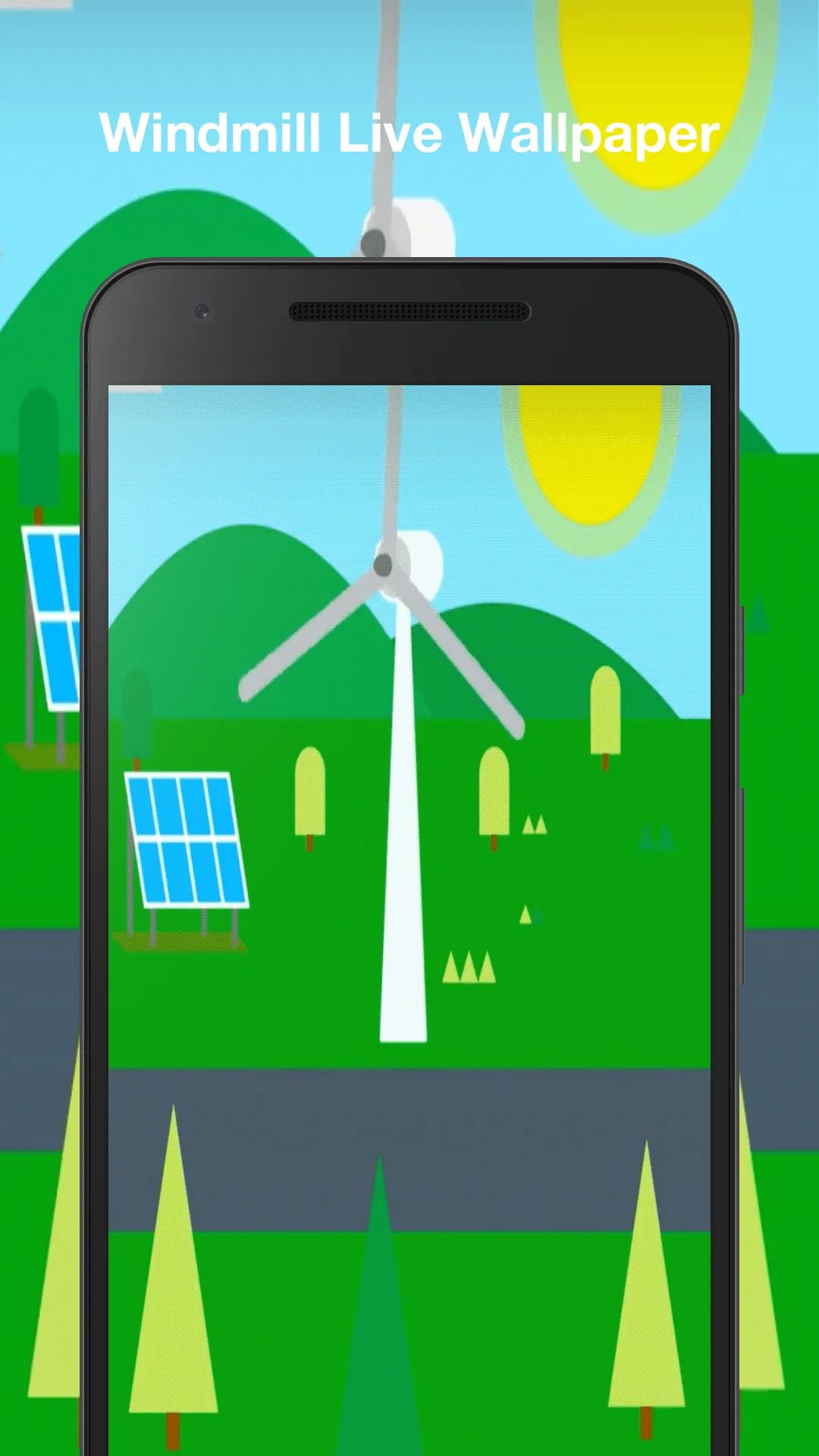 Windmill Live Wallpaper | Indus Appstore | Screenshot