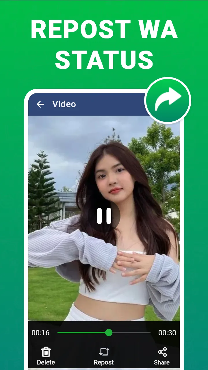 Save Video Status | Indus Appstore | Screenshot