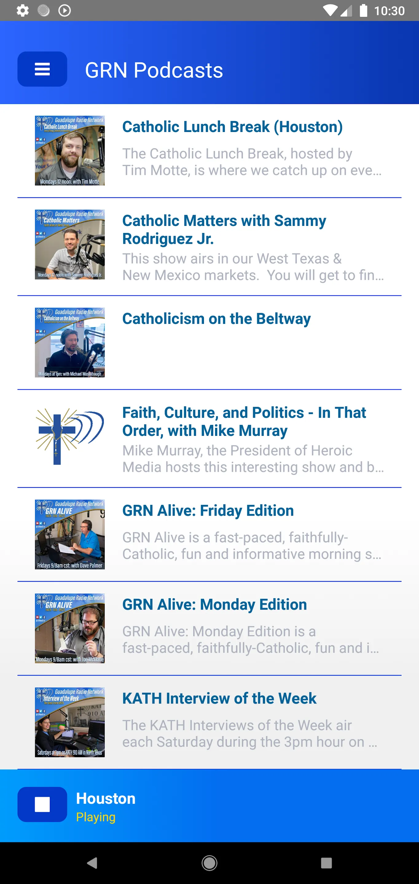 Guadalupe Radio Network | Indus Appstore | Screenshot