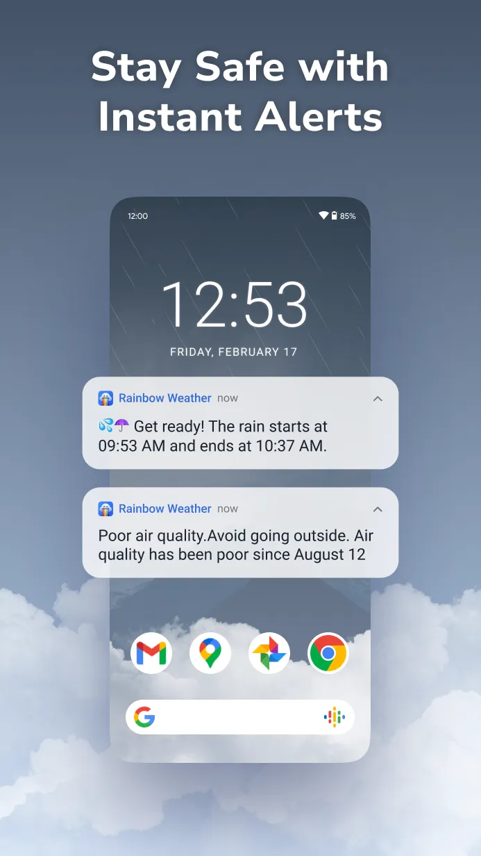 Rainbow Weather: Storm Radar | Indus Appstore | Screenshot