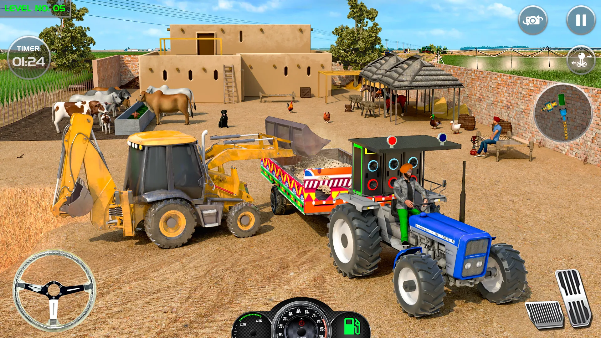 US Tractor Simulator Games 3D | Indus Appstore | Screenshot