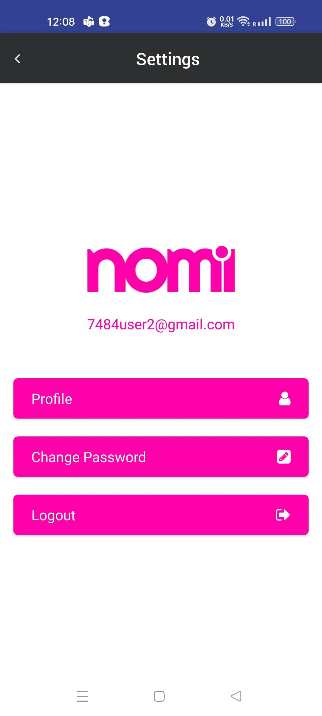 Nomi Self Assessment | Indus Appstore | Screenshot