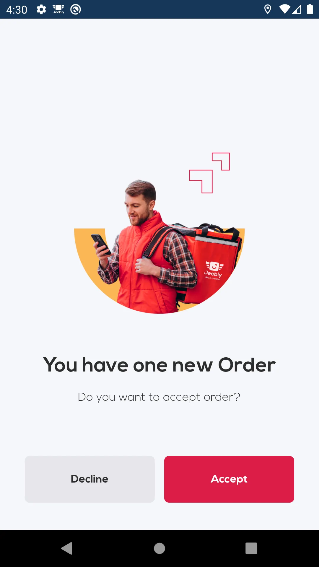 Jeebly Delivery Partner App | Indus Appstore | Screenshot