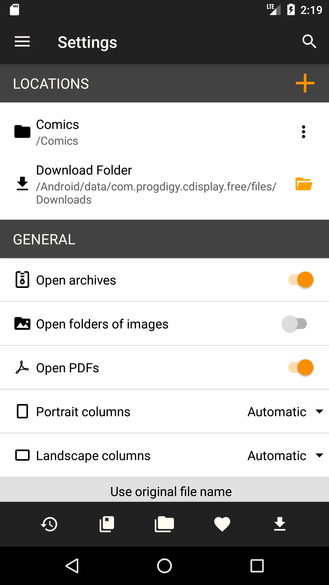 CDisplayEx Comic Reader Lite | Indus Appstore | Screenshot
